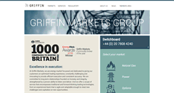 Desktop Screenshot of griffinmarkets.com
